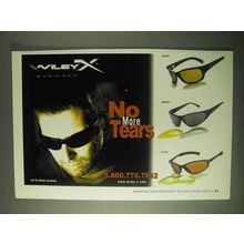 2000 Wiley X Eyewear Ad - Socket, Romer II, 8 Slot