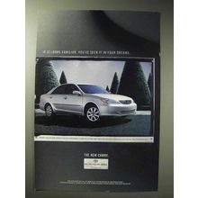 2001 Toyota Camry Car Ad - You've Seen it In Dreams