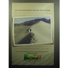 2007 Nature Valley Oats 'N Honey Granola Bar Ad - You leave your mark On