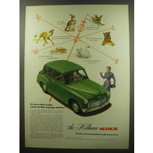 1949 Hillman Minx Car Ad - It's fun to drive a safe, smart car