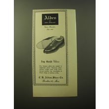 1960 Alden Shoes Advertisement
