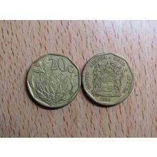 South Africa 1995 20 Cents Coin