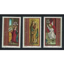 Liechtenstein Christmas St Mamertus Chapel Triesen 3v 1991 MNH SG#1021-1023
