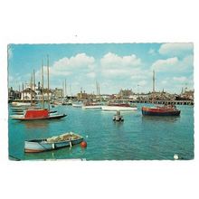 Lowestoft, Yacht Basin, Postcard.