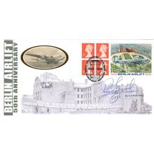 Peter Izard WW2 Squadron Leader Berlin Airlift Hand Signed FDC