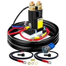 High Current Battery Disconnect Switch 12V 500A, Universal Battery Kill Switch f