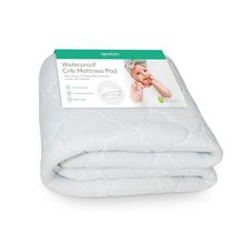 Newton Baby Waterproof Crib Mattress Pad | Ultra-Breathable Quilted Layer for Co