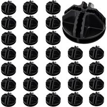 30 PCS Wire Cube Connectors, Plastic Corner Connectors for DIY Cube Storage Shel