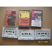 MILES DAVIS X3 Cassette Albums-You"re Under Arrest-Porgy & Bess-Sketches ofspain