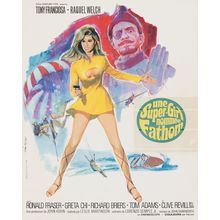 Fathom (1967)_7 Movie Film Poster Canvas iconic design