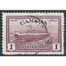Canada 1946 SG406 $1 Purple Fine Used ....