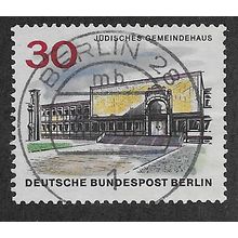 BERLIN -1965 20pf 'NEW BERLIN- PHILHARMONIC HALL' FINE USED (EBID63-198)