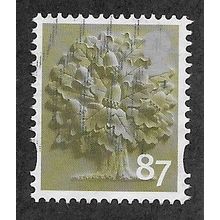ENGLAND 87P 'ENGLISH OAK' (EN32) FINE USED (EBID66-513)