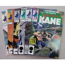 THE SWORD of SOLOMON KANE limited serries # 1-6 issues ( 1985 )