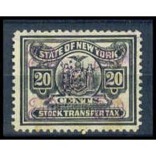 Used Revenue 20c N.Y. Stock Transfer Fine WA2773