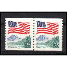 2280a 25c U.S. Flag Very Fine MNH CNP Left 10 PA1054