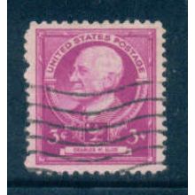 Used 871 3c Charles Eliot Very Fine C0690