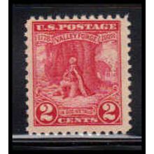 645 2c Valley Forge Barely Clears MNH O1347