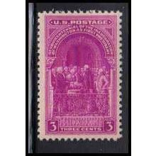 854 3c Washington Inauguration Fine MNH O6138