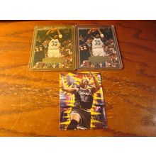 1995 Fleer/Ultra, 3-Cards, SHAQUILLE O'NEAL, HOF, Magic,