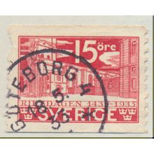 Sweden Stamp Scott #244, Used