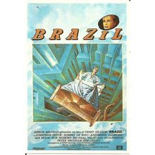 Cinema BRAZIL Jonathan Pryce Poster Art Postcard (XX 900/117)