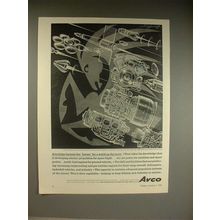1962 Avco Ad w/ art by Artzybasheff - Harness Horses