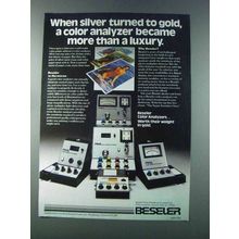 1981 Beseler PM3L PM4L PM1A PM2M PM2L Color Analyzer Ad