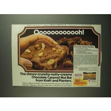 1984 Kraft Caramels and Planters Walnuts Ad