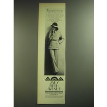 1974 Saks Fifth Avenue Shirtjacket and Trousers Advertisement