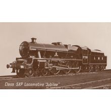 LMS Jubilee Class 4-6-0 5XP No 45739 Ulster Train Jubilee RPC Postcard