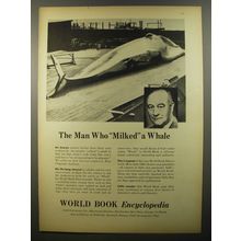 1954 World Book Encyclopedia Advertisement - Roy Chapman Andrews
