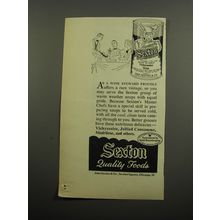 1955 Sexton Vichyssoise Soup Ad - Sexton Quality Foods