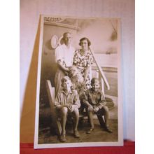 CANVEY ISLAND, ESSEX unused holiday photograph postcard dated 1936 =