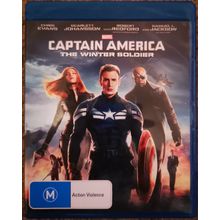 Captain America The Winter Soldier Blu Ray Marvel Chris Evans Anthony Mackie
