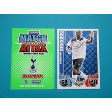 273. Sebastien Bassong - Tottenham - Match Attax 2010/11 Football Card EF1
