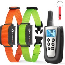 Paipaitek Automatic Bark Collar with Remote for Large Dog, up to 3300Ft Range Ba
