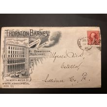 ICOLLECTZONE US Advertising Cover Thornton Barnes (A100)