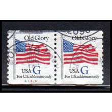 Used 2890 32c G Old Glory Very Fine CNP Left A1324 PA1542