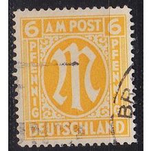 GERMANY Alliiert AmBri [1945] MiNr 0013 D ( O/used ) [01]