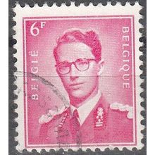 Belgique 1958 Michel 1129X O Cote (2008) 0.20 € Roi Baudouin Cachet rond