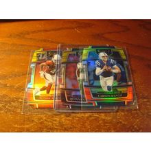 2021 Panini Select, 3-Die Cut Prizms, Yellow, MOORE/WENTZ /WILLIAMS