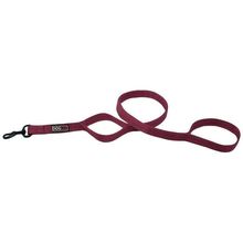 Nylon Double Ply Multi Handle Leash 1" X 4ft Berry