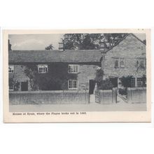 Plague Houses at Eyam Derbyshire GWW Postcard