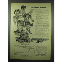 1954 National Rifle Association NRA Ad - Take Choice