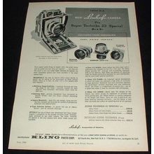 1956 Linhof Super Technika 23 Special Ad!!!