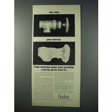 1963 Friden Flexowriter and Teledata Ad - Here Today