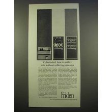 1963 Friden Model 30 Collectadata System Ad!