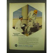 1965 Universal Oil Products Ad - Down-to-Earth