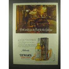 1974 Dewar's White Label Scotch Ad - Perth Sends